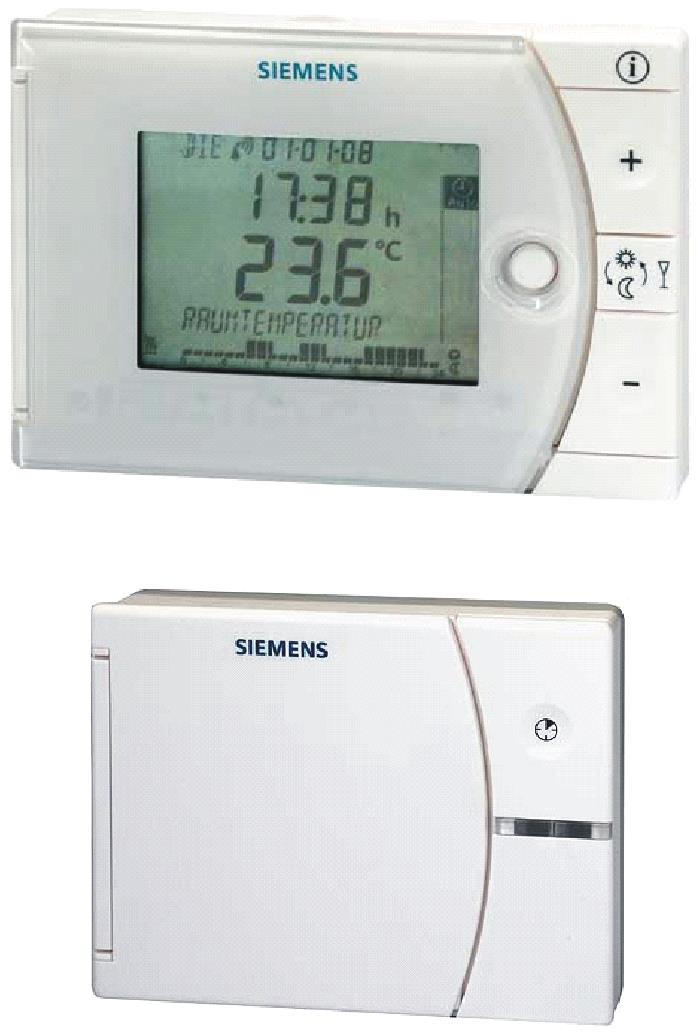 REV24RF/SET-XA Electronic room thermostat with time switch, LCD and selection slider