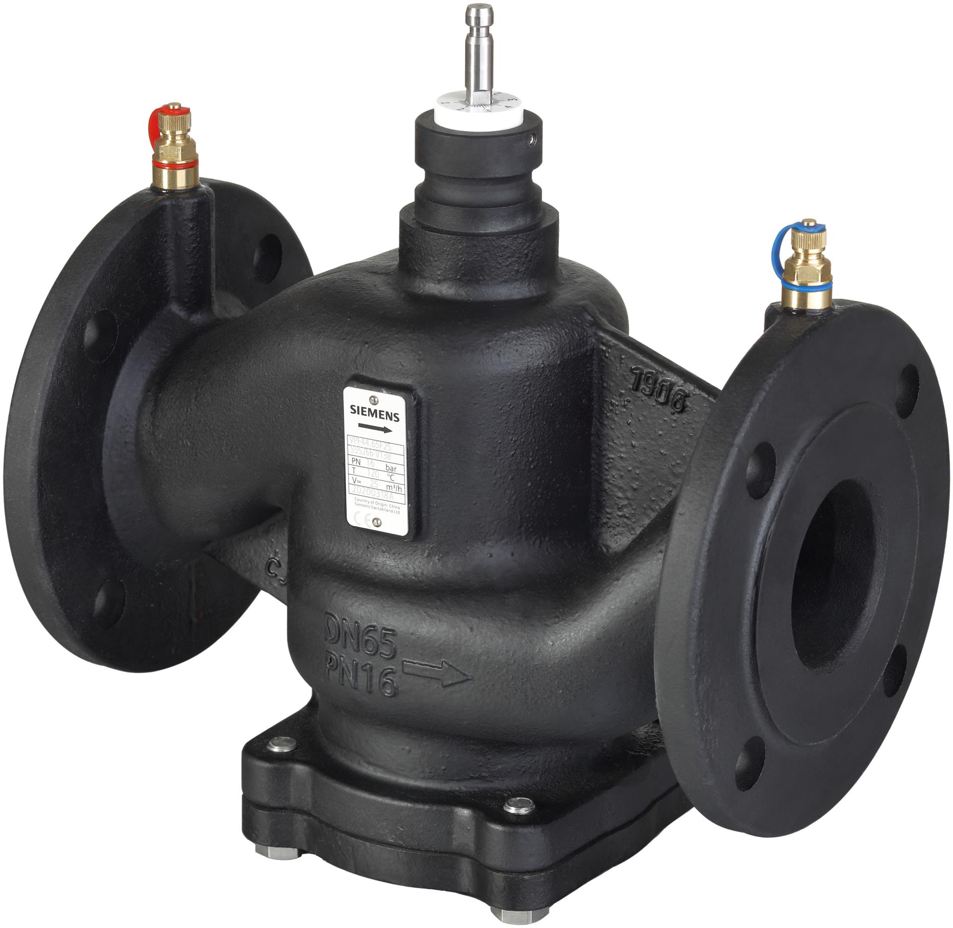 VPF44.50F25 Pressure independent control valves (PICVs) PN16 with flanged connections