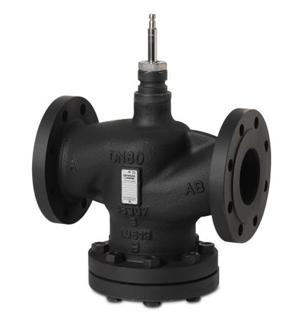 VVF63.100-125 2-port valve, PN 40, DN 100, kvs 125, with flanged connections