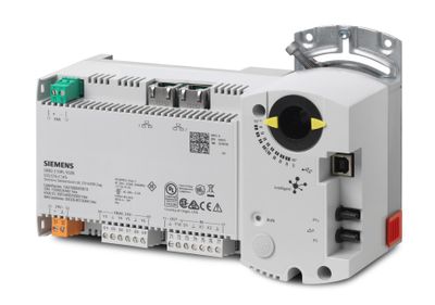 DXR2.E10PL-102B Compact room automation station and actuator combination, BACnet/IP, 24 V, 1 DI, 2 UI, 1 AO, 4 triac, pressure sensor, 30 data points